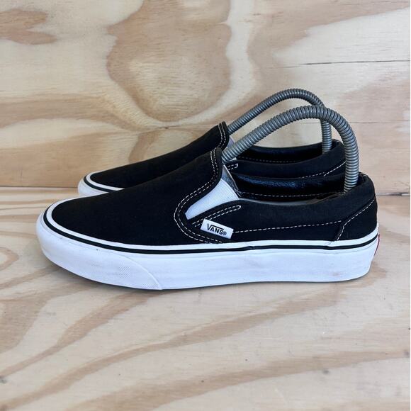 Vans Off The Wall - Slip On Skate - Sneakers - Black - Women's - 8 - Picture 3 of 9